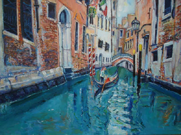 Venezia Oil Canvas Landscaping