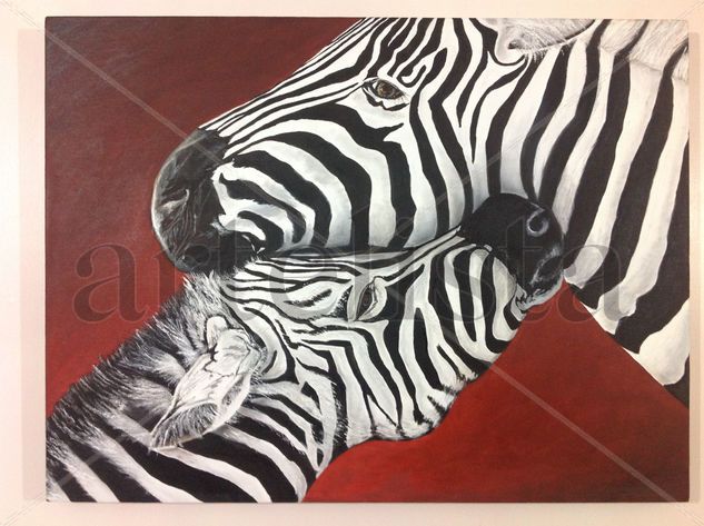 CEBRAS Oil Canvas Animals