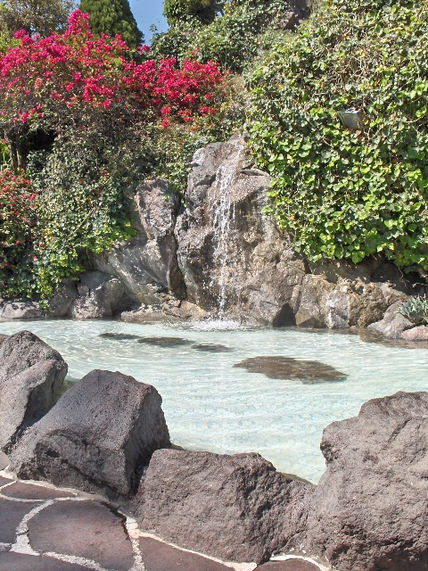 Los jardines de la...