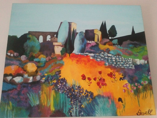 Primavera Romana Acrylic Canvas Landscaping