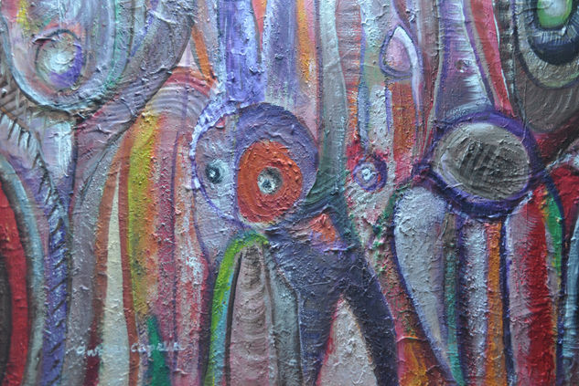 Metamorfose Mixed media Textile Others