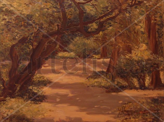 El Parque Oil Canvas Landscaping