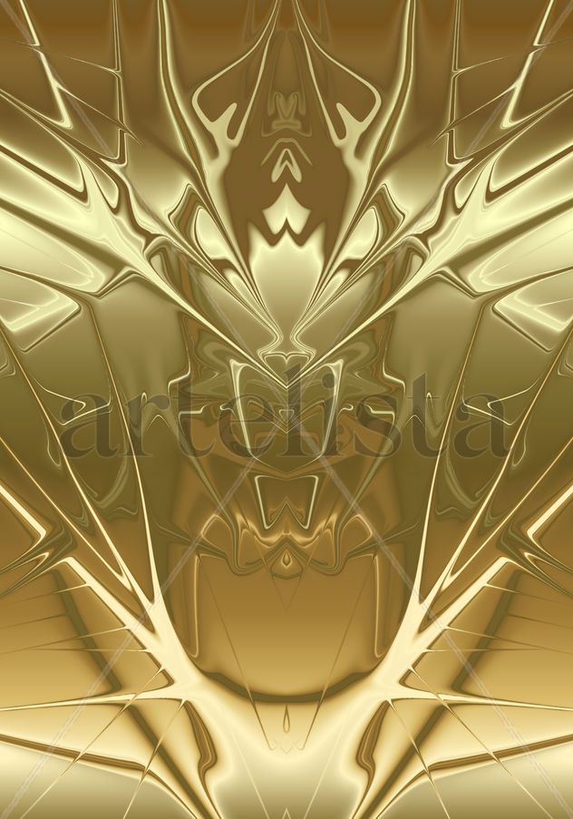 Gold optical illusion