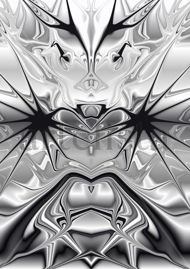 Silver optical illusion