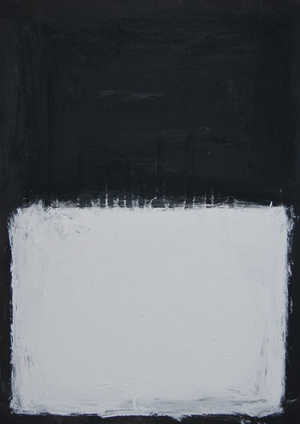 Quadrat blanc sobre...