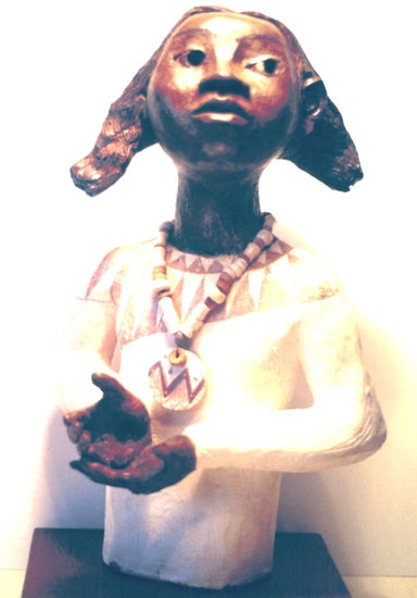 THE OFFERING, 1989 Terracotta Figurative