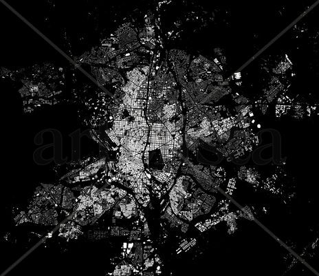 Plano actual de Madrid