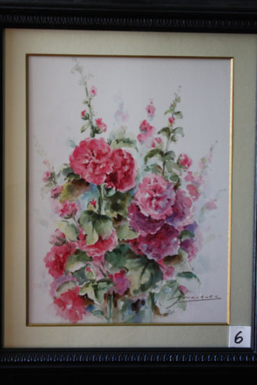 Malvas Watercolour Others Floral Painting