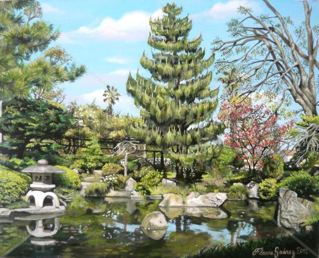 Jardín Japonés Acrylic Panel Landscaping