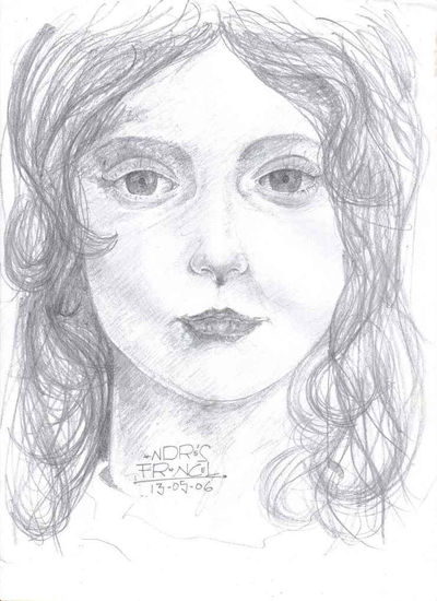 Niña de bronce Pencil