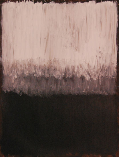 blanc, gris i negre, sobre fons marró Acrylic Paper Others