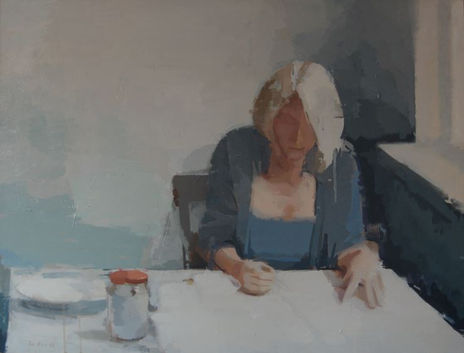 La escritora.