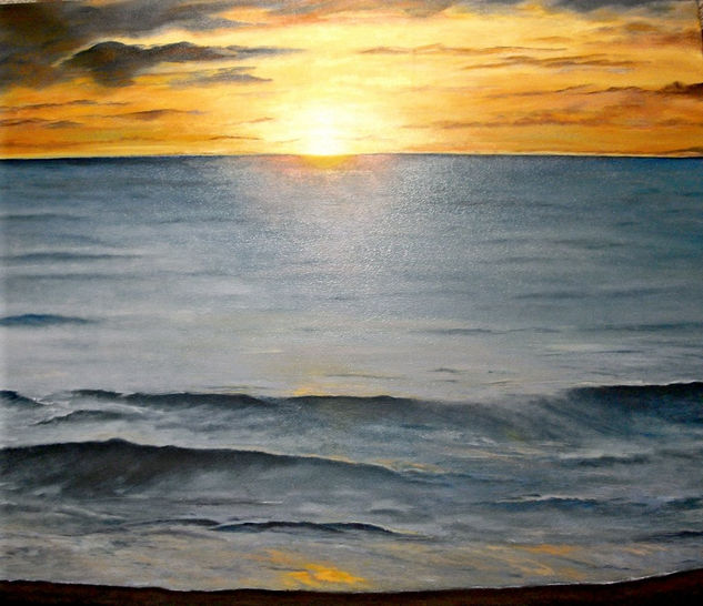 Atardecer Oil Canvas Landscaping