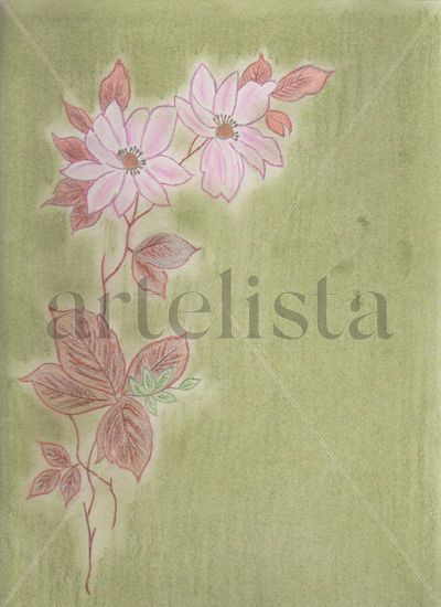 Inspiration Pastel Papel Floral