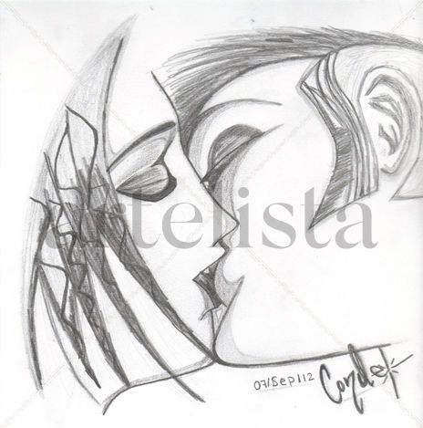 El beso magico.