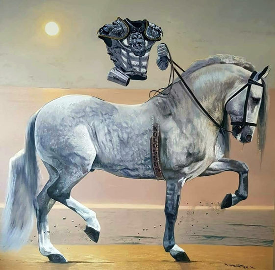 ROMANO FANTASMA Oil Canvas Animals