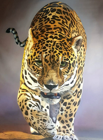 JAGUAR Oil Canvas Animals