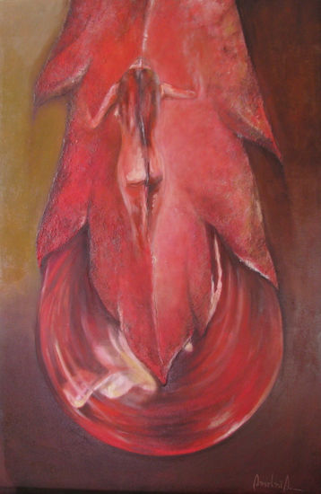 GOTA DE SANGRE Oil Canvas Figure Painting