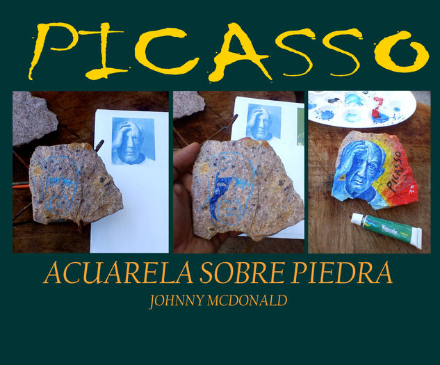 PICASSO ACUARELABLE Acuarela Otros Retrato