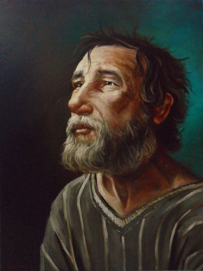 Retrato de la Vida Oil Canvas Portrait