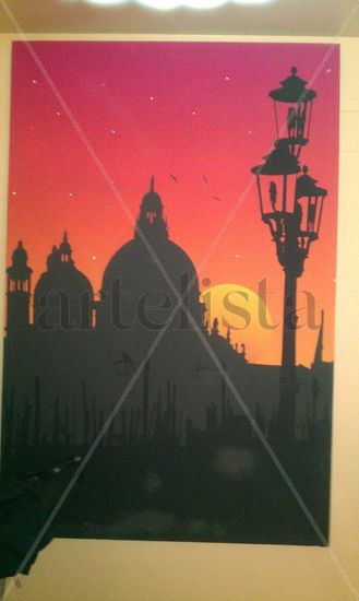 venecia Oil Canvas Landscaping