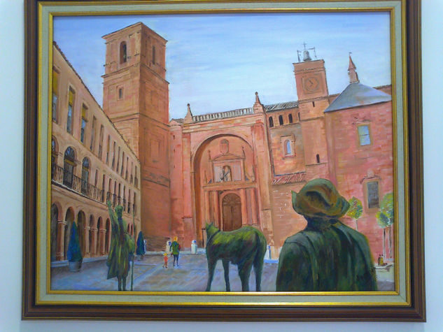 el lugar de la mancha Oil Canvas Landscaping