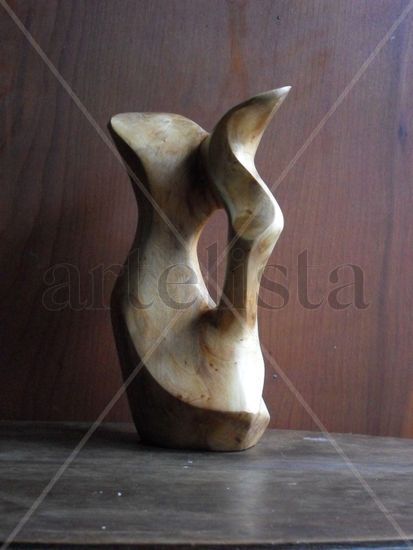 JARRA DE LECHE Wood Abstract