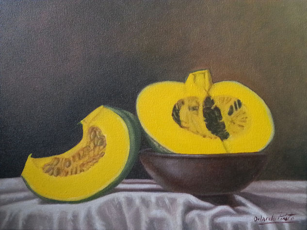 AHUYAMAS 2 Oil Canvas Still Life Paintings