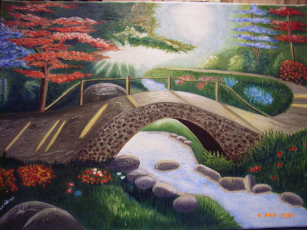 El Puente Oil Canvas Landscaping