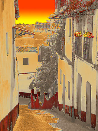 Callejón naranja 