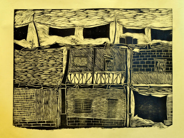 Fachada Woodcut