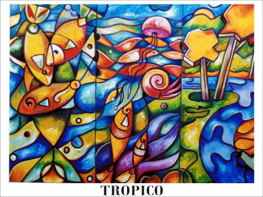 TROPICO Oil Canvas Animals