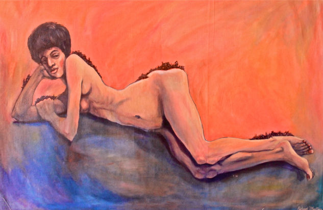 Memorias de Esther Oil Canvas Nude Paintings