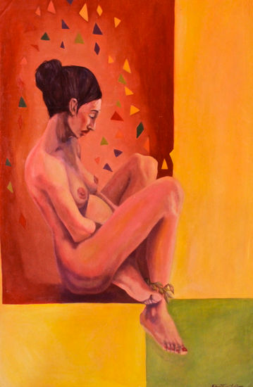 Betsabé Oil Canvas Nude Paintings