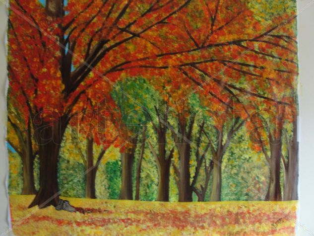 bosque Acrylic Canvas Landscaping