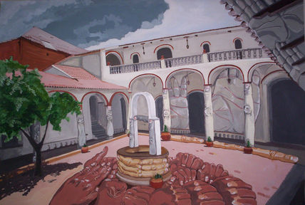 Patio colonial