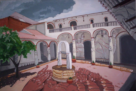 Patio colonial