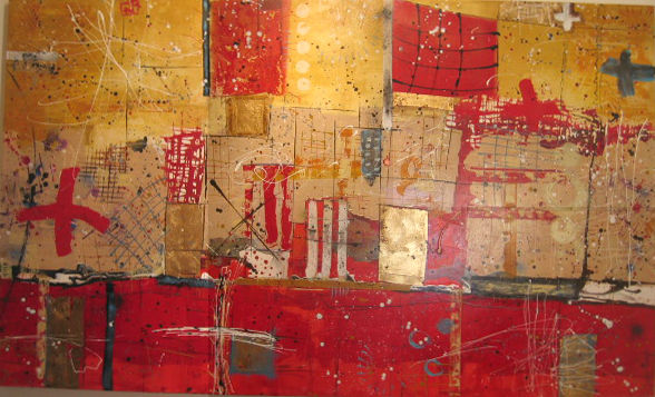 Treasure Map I Mixed media Canvas Others