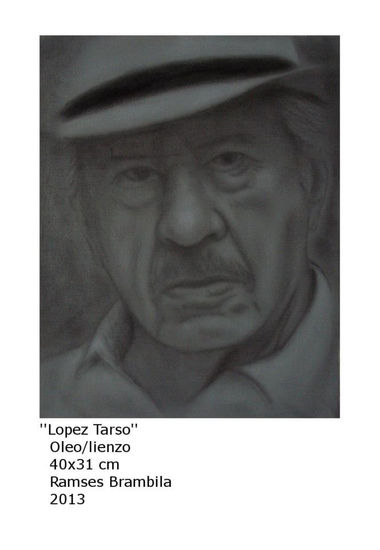 Ignacio López Tarzo Óleo Lienzo Retrato