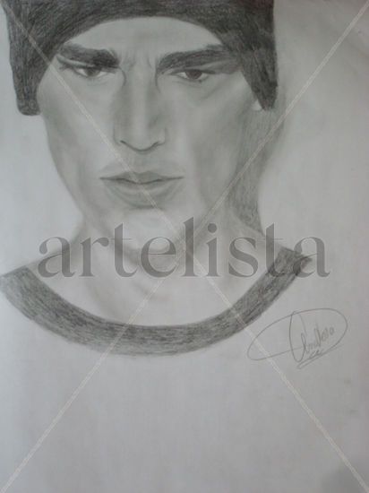 RETRATO DE JOSH HARTNETT Pencil