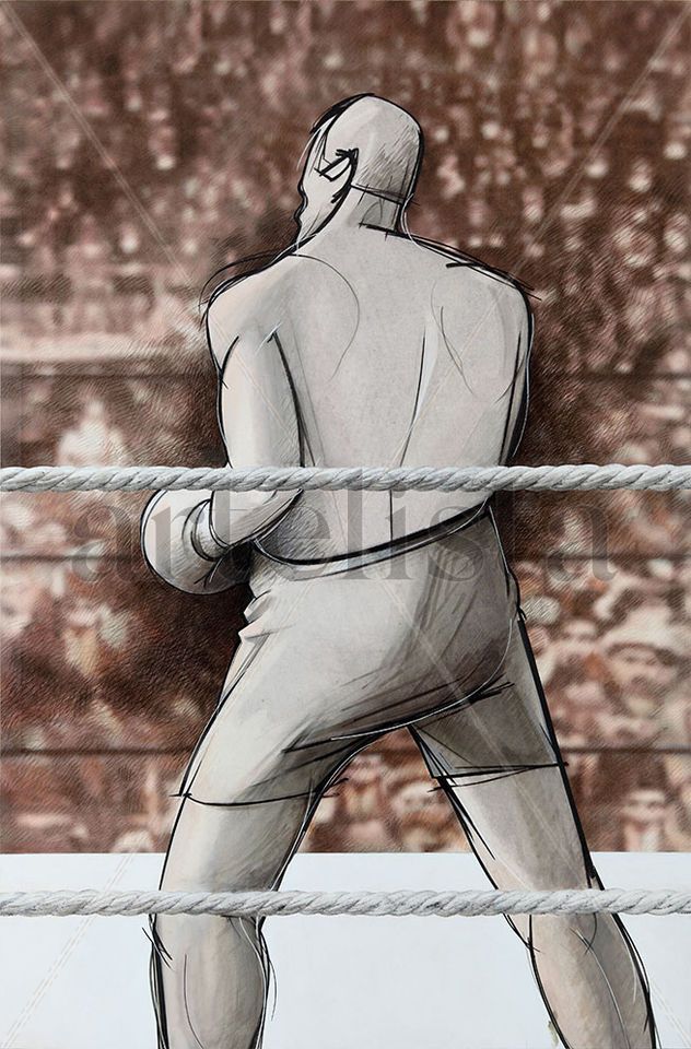 Arthur Cravan, boxeador, en Barcelona 1915