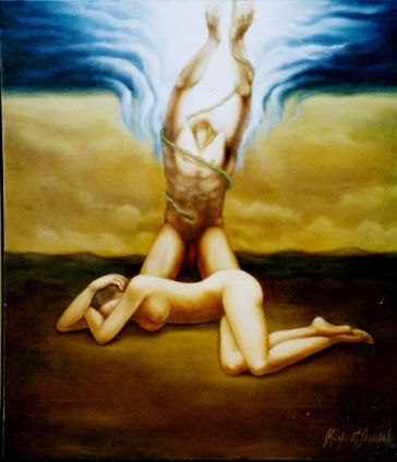 GENESIS Oil Canvas Nude Paintings