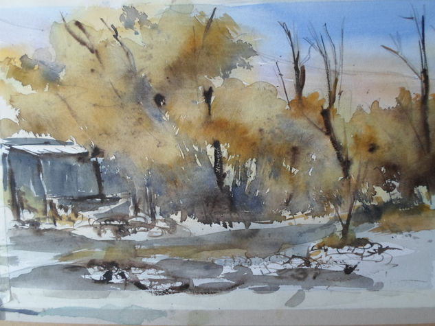 ENTRE DOS PROVINCIAS Watercolour Paper Landscaping