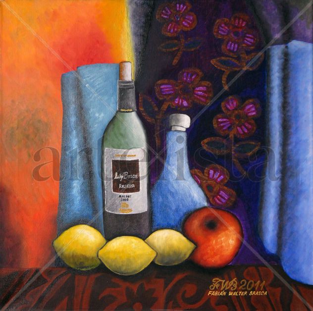 Bodegón con Luigi Bosca (Still life with Luigi Bosca)