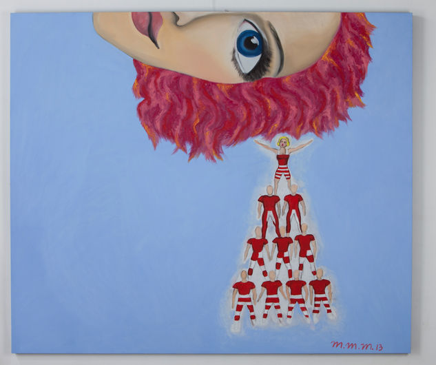 PIRAMIDE Oil Canvas Figure Painting