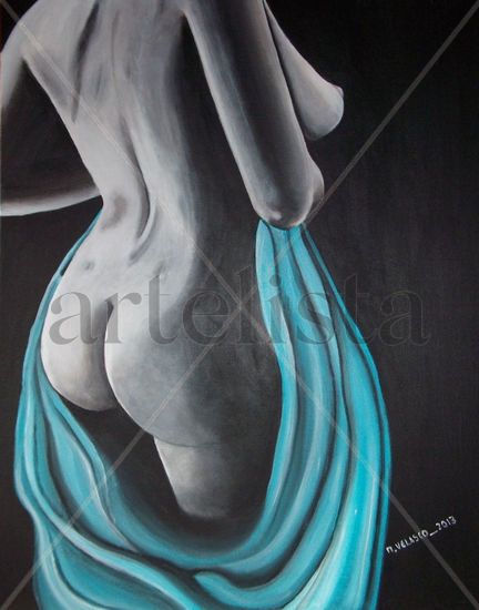 SUEÑOS Acrylic Canvas Nude Paintings