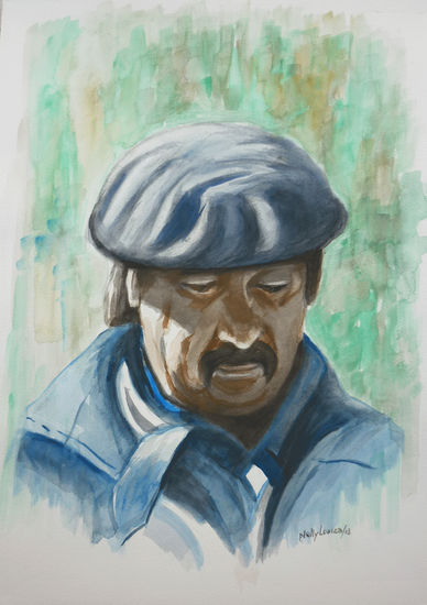 Pionero Watercolour Card Portrait