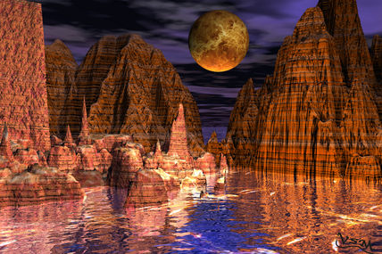Paisaje galactico