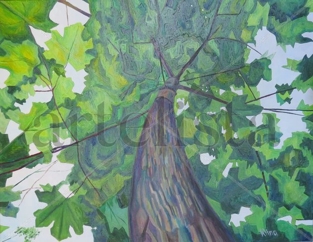 La Primavera, oleo sobre tela, 70 x 90