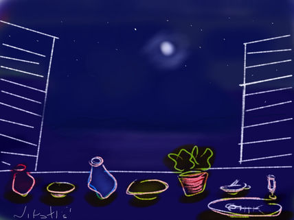 A summer night on...